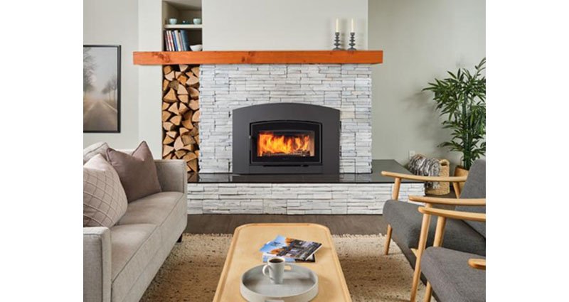 A Home Fireplace Loses Most of Its Heat by