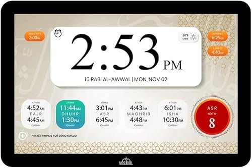 Best Azan Clock for Home
