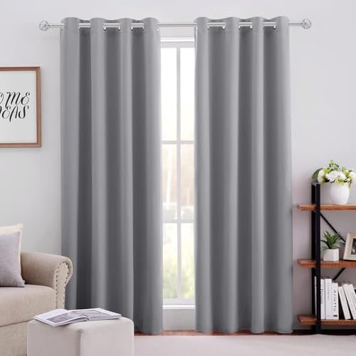 Best Curtain Color for Grey Walls