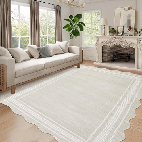 Brooks Brothers Scalloped Rug