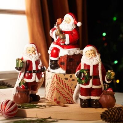 Christmas Santa Claus Figurine Decor