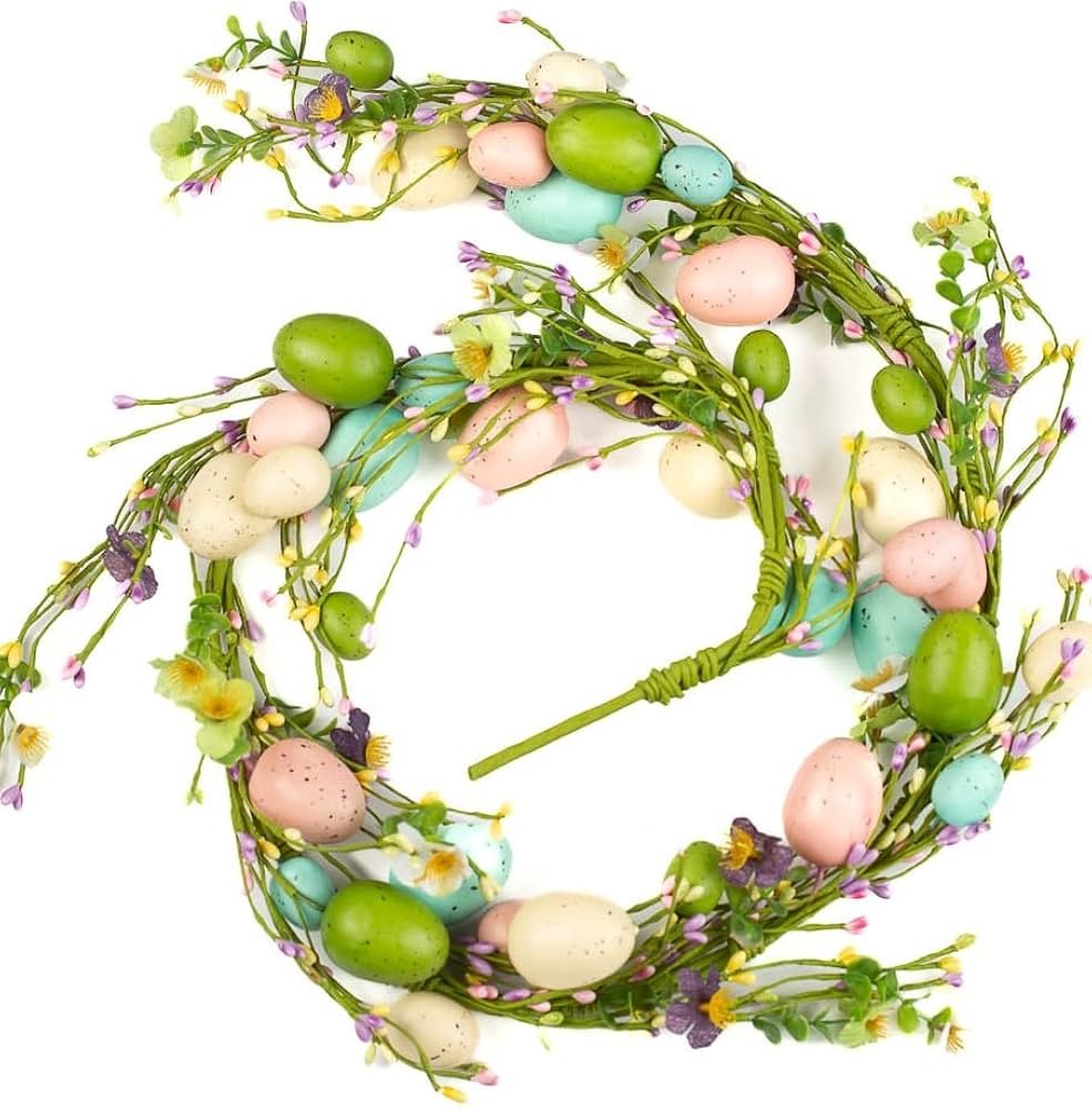 Easter Pastel Egg Garland