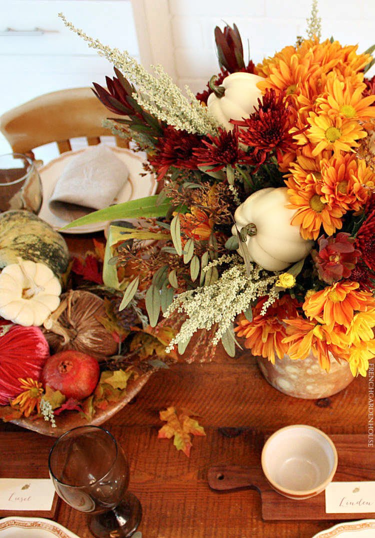 Fall Autumn Table Centerpiece