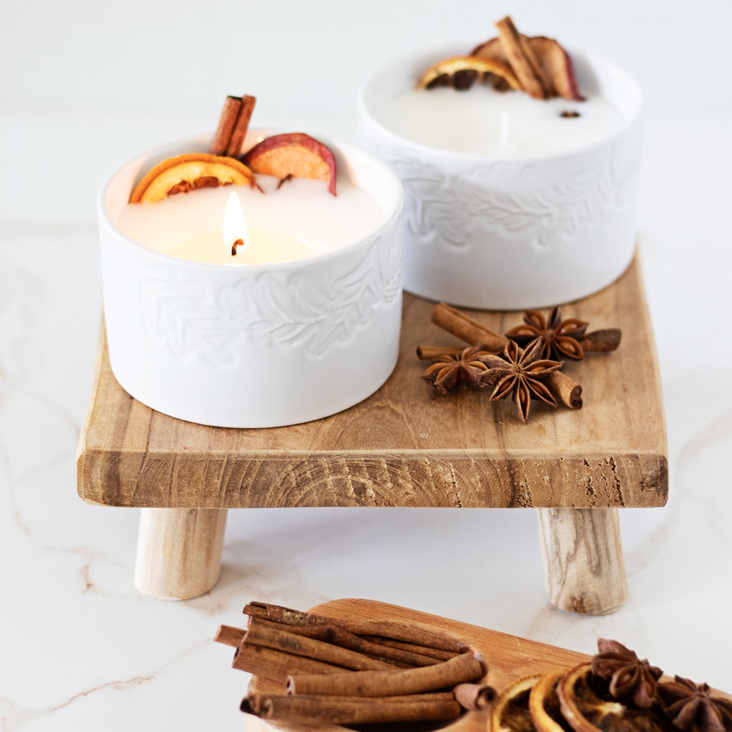 Fall Cinnamon Stick Candle Diy