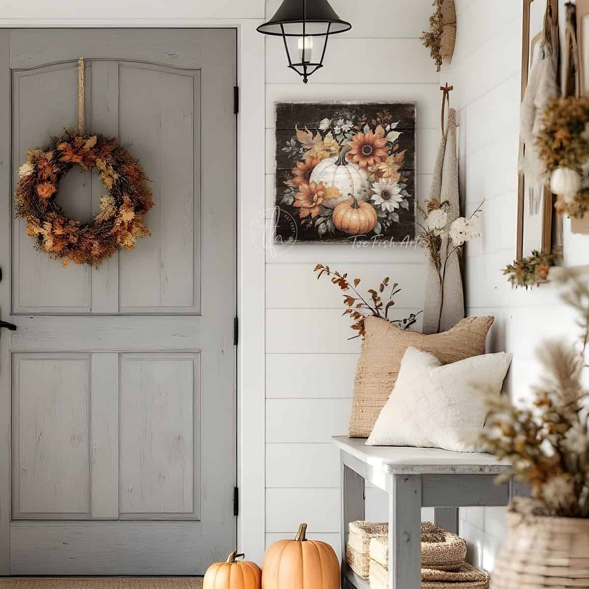Fall Farmhouse Wall Art Ideas
