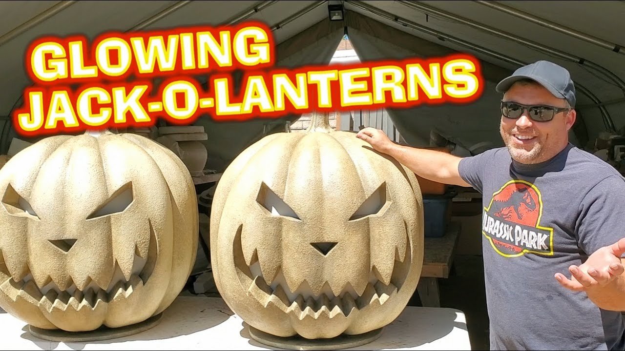 Halloween Glowing Pumpkin Lantern Diy