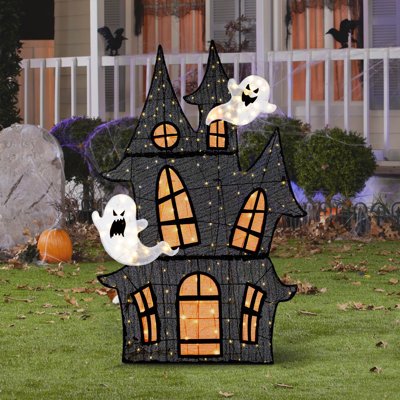 Halloween Haunted House Yard Decor