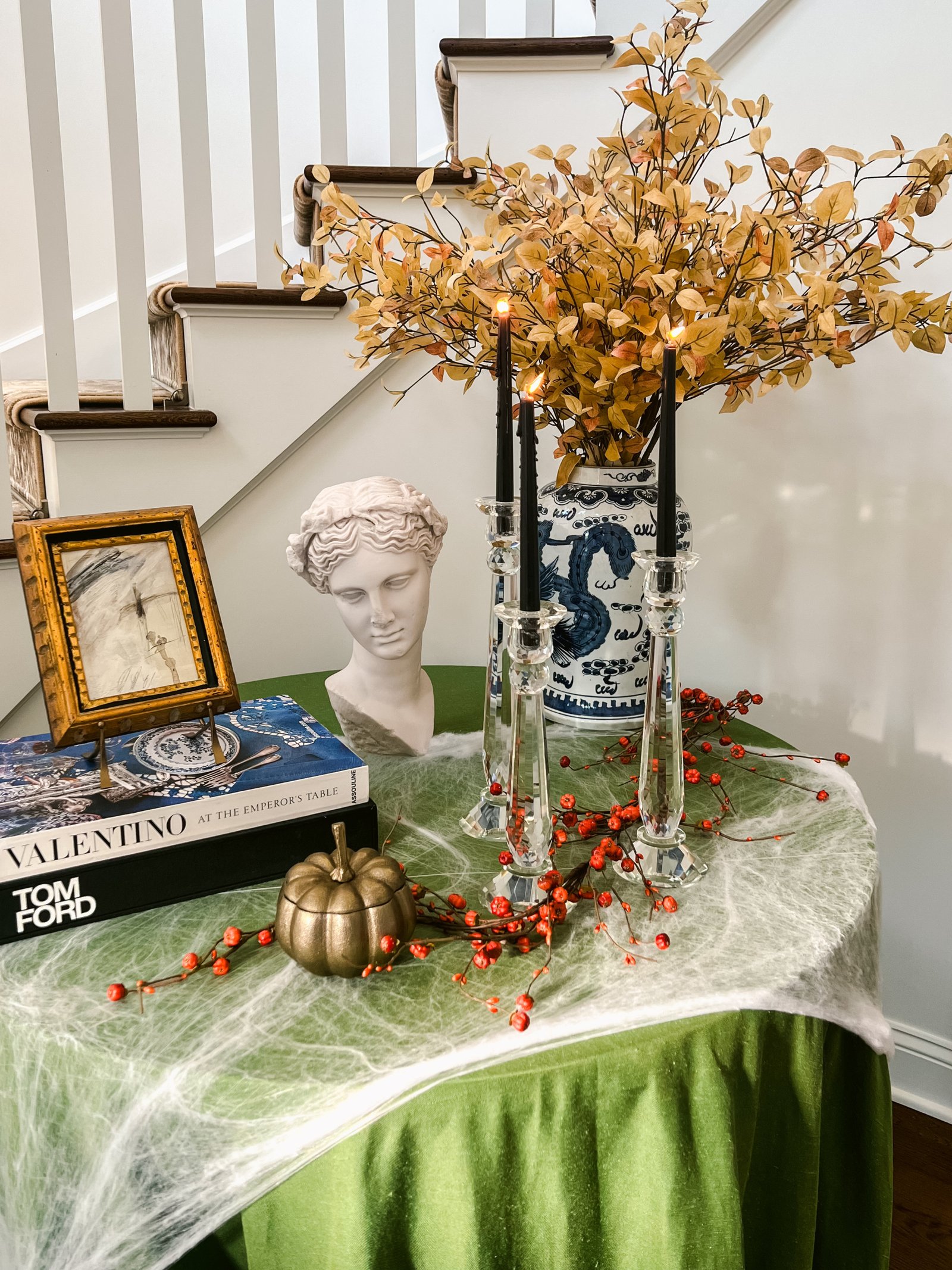 Halloween Tablecloth Decoration Ideas