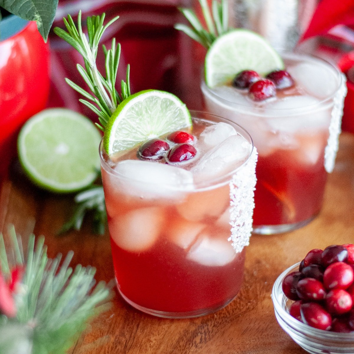 Holiday Cranberry Margarita Recipe