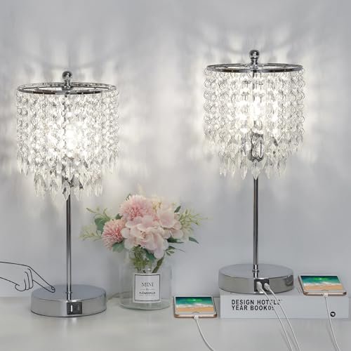 Home Goods Crystal Lamps