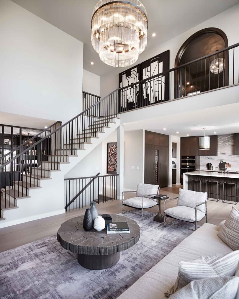 How Many Sofas in Big Living Room