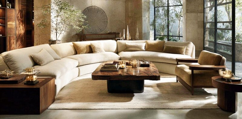 How to Arrange Living Room Sofa Chair Cooffee Tabnle