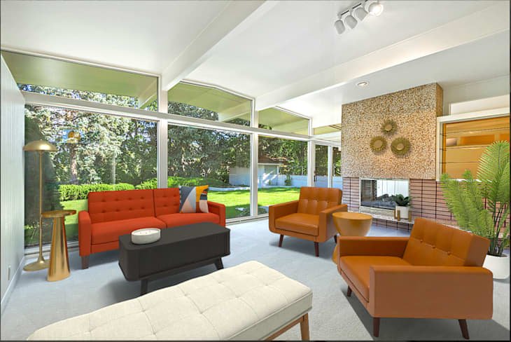 How to Arrange Sofas in Open Plan Living Room