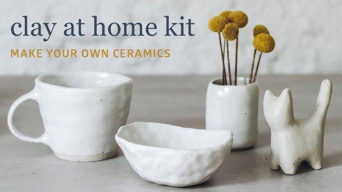 How to Bake Pottery Clay at Home
