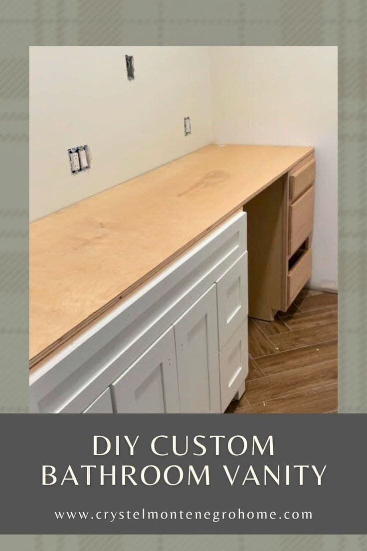 How to Build a Custom Bathroom Vanity