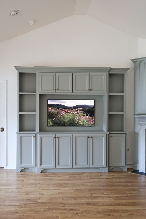 How to Build Living Room Cabinets