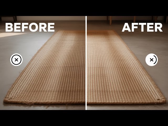 How to Clean a Jute Rug at Home