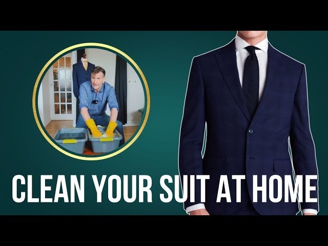 How to Clean a Wool Suit at Home
