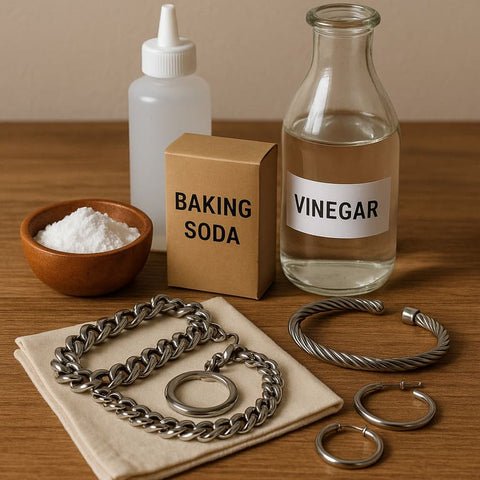 How to Clean Steel Jewelry at Home