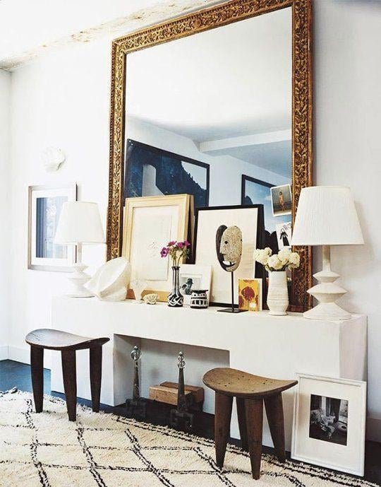 How to Cover a Mirror Wall