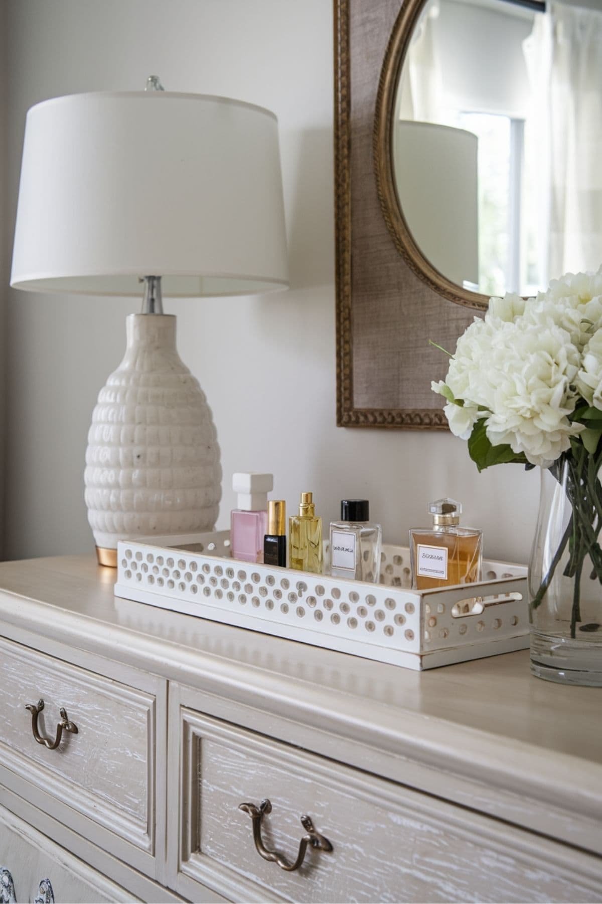 How to Decorate a Bedroom Dresser Top