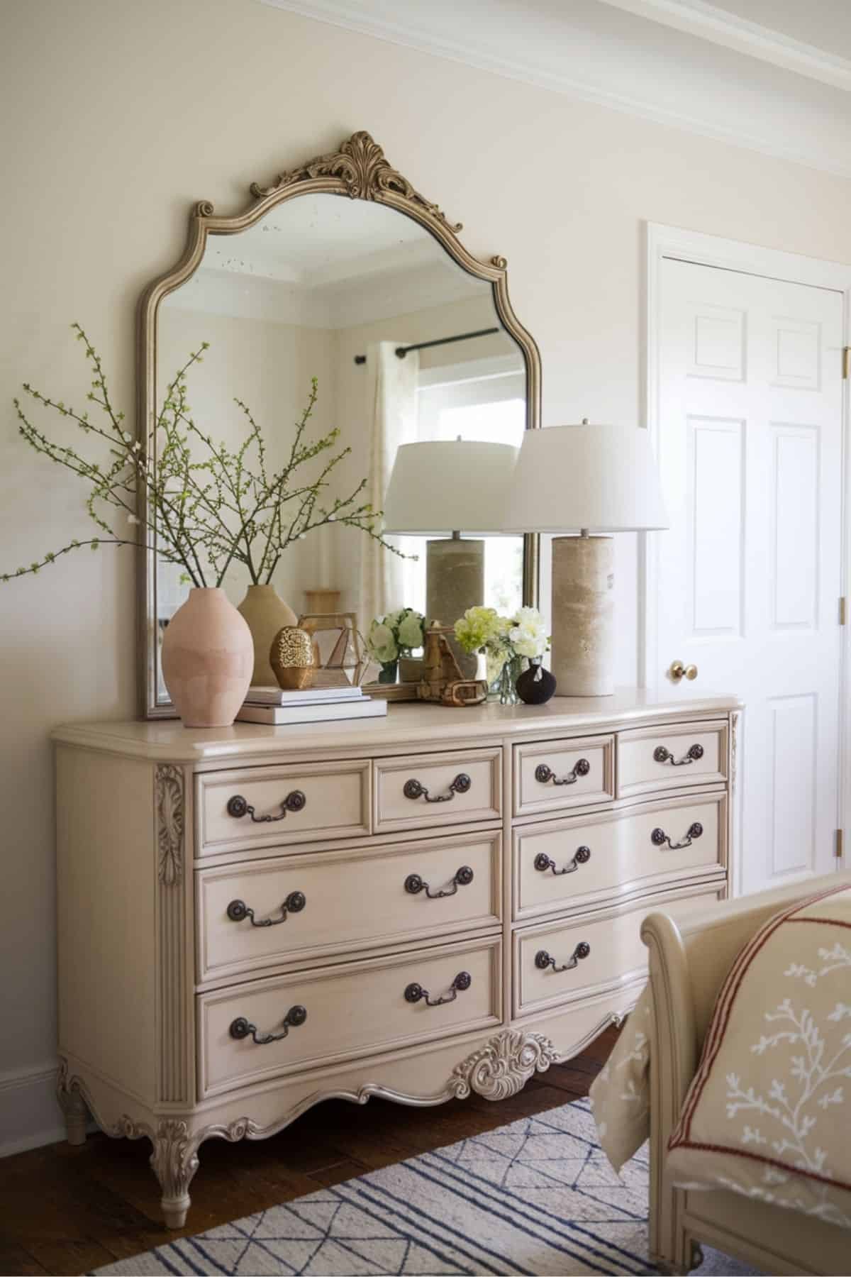 How to Decorate a Dresser With Mirror
