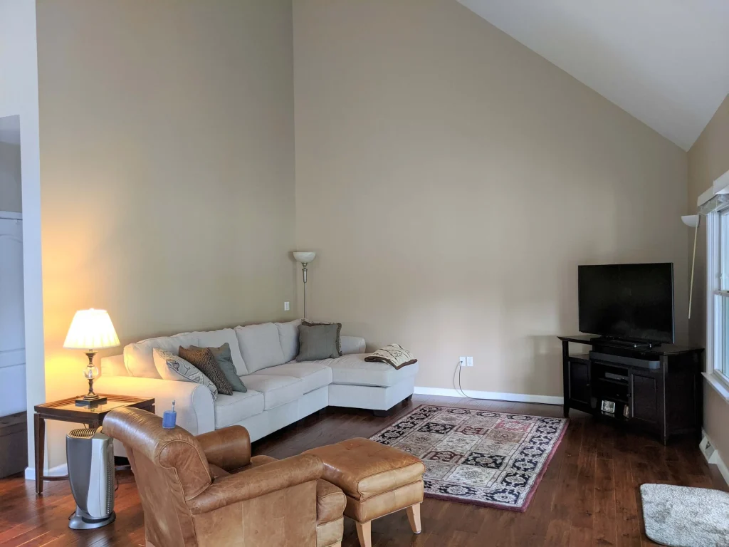 How to Decorate a Tall Wall in Living Room