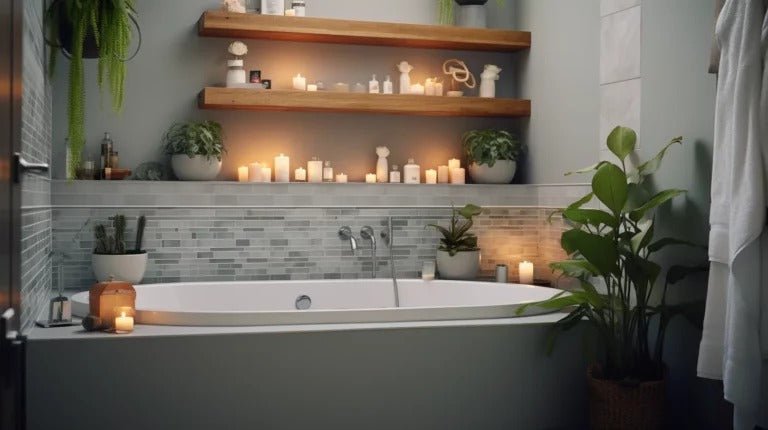 How to Decorate a Tub Surround
