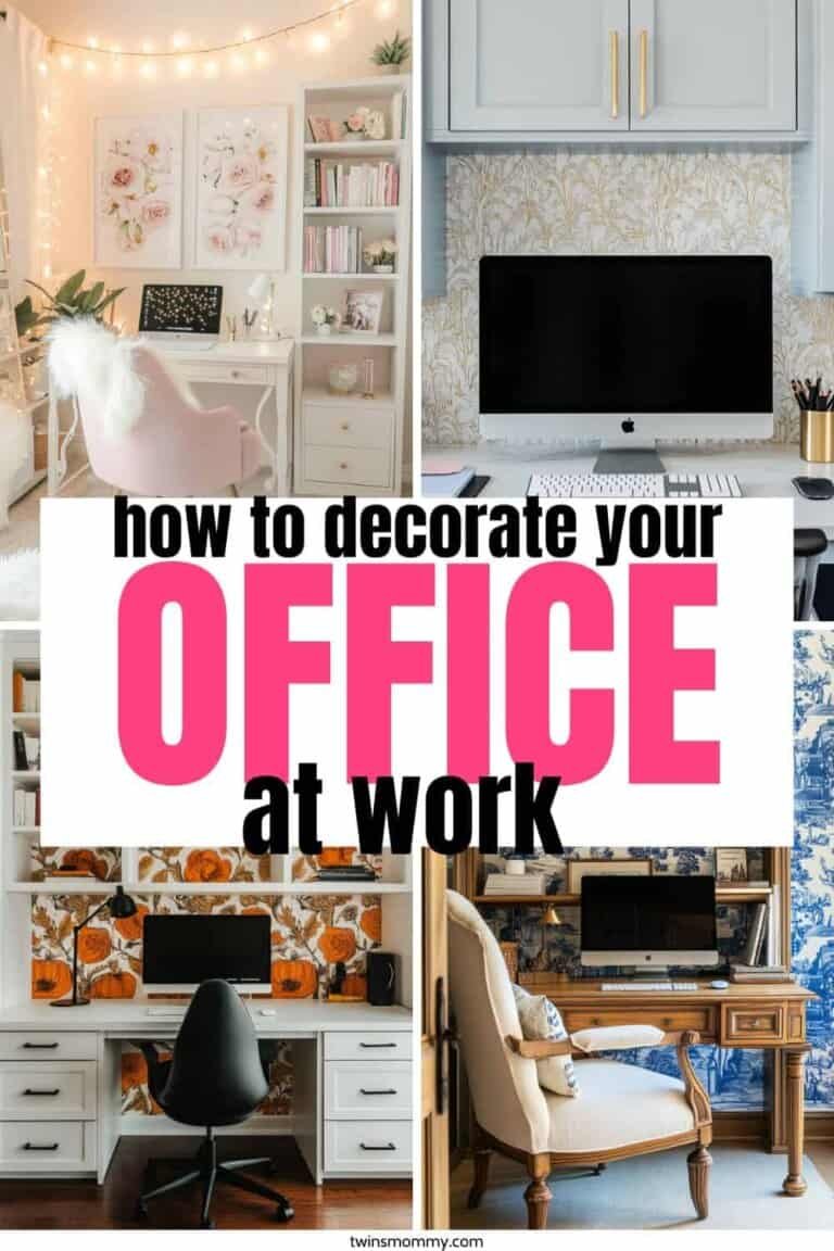 How to Decorate a Work Office