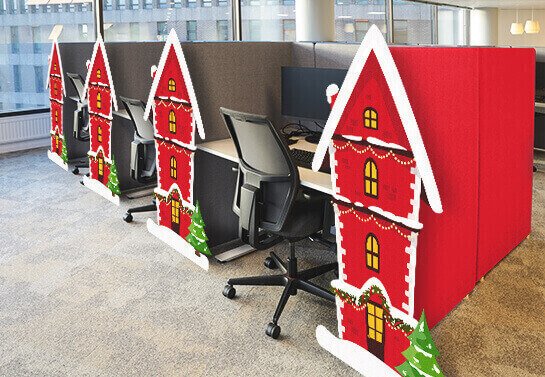 How to Decorate an Office for Christmas