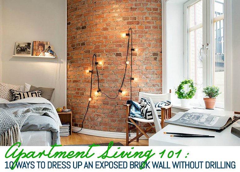 How to Decorate Brick Wall