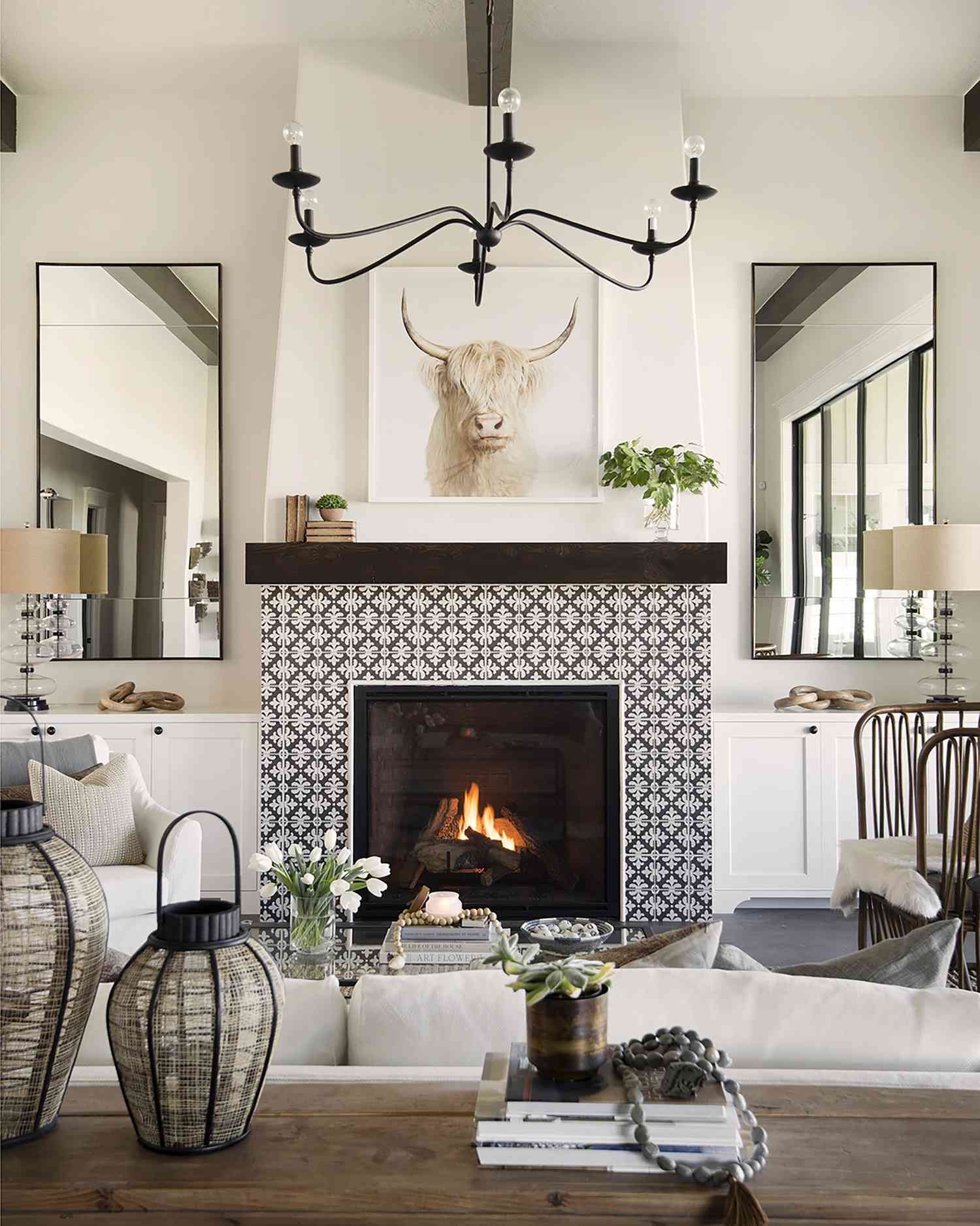 How to Decorate Fireplace Wall