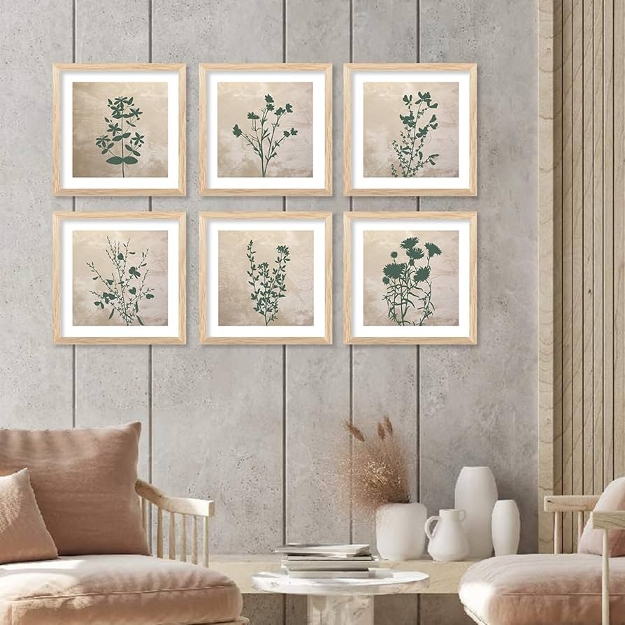 How to Decorate Living Room Wall With Frames