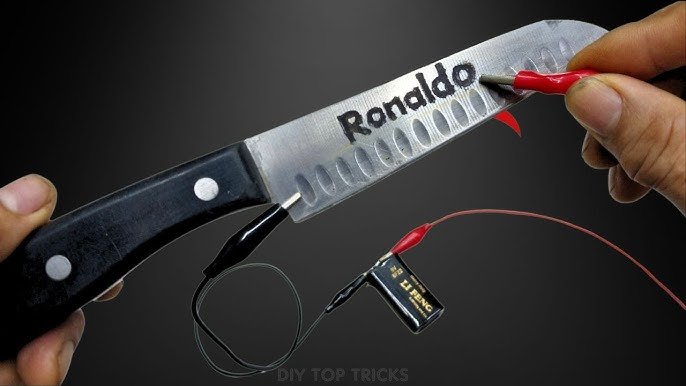 How to Engrave Steel at Home