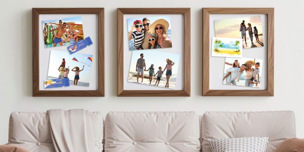 How to Hang Floating Frames on a Wall