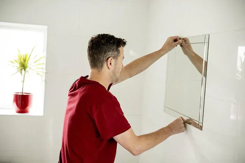How to Hang Mirror on Wall With Screws