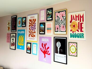 How to Hang Paintings on Wall Without Nails