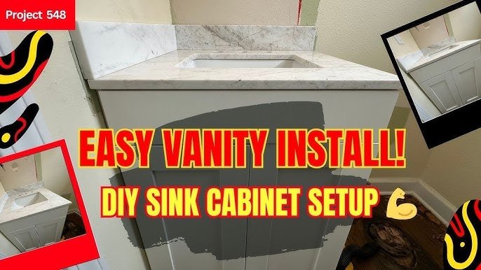 How to Install Bathroom Cabinet