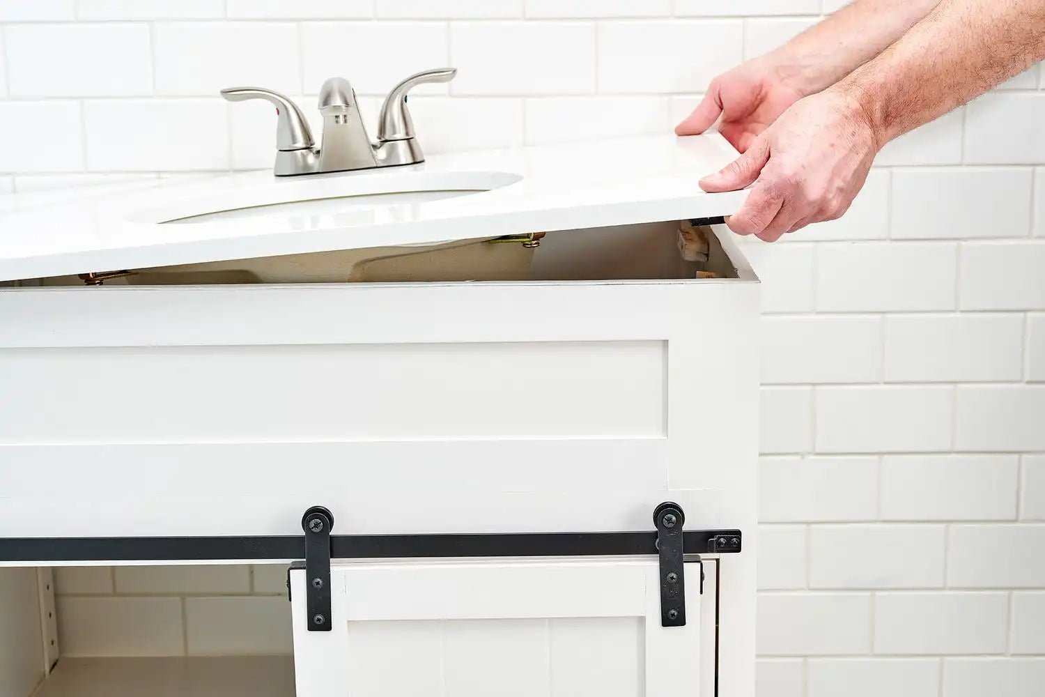 How to Install Bathroom Vanity Top