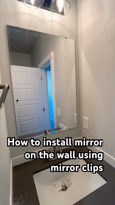 How to Install Ceiling Bedroom Mirror