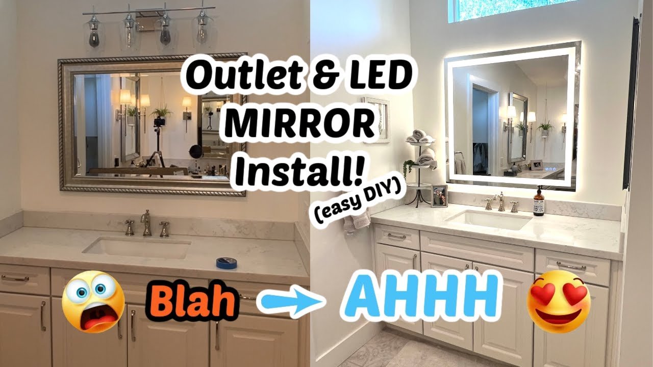 How to Install Led Bathroom Mirror