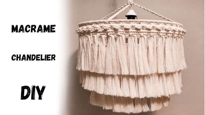 How to Make a Hanging Lamp at Home