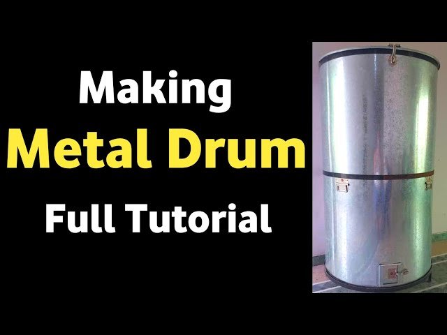 How to Make a Steel Drum at Home