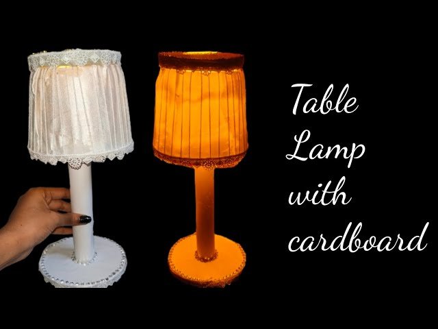 How to Make a Table Lamp in Home