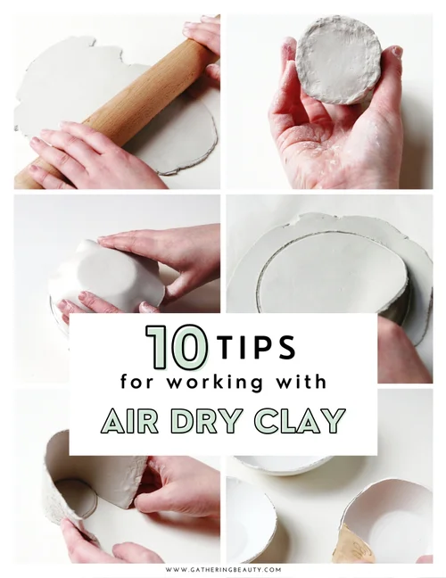 How to Make Air Drying Clay at Home