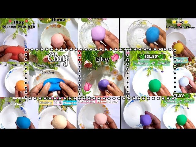 How to Make Clay at Home Without Flour