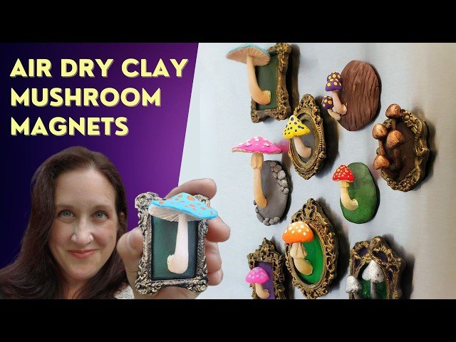 How to Make Clay Magnets at Home