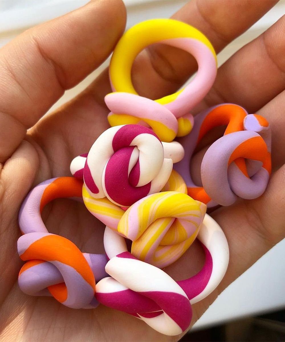 How to Make Clay Rings at Home