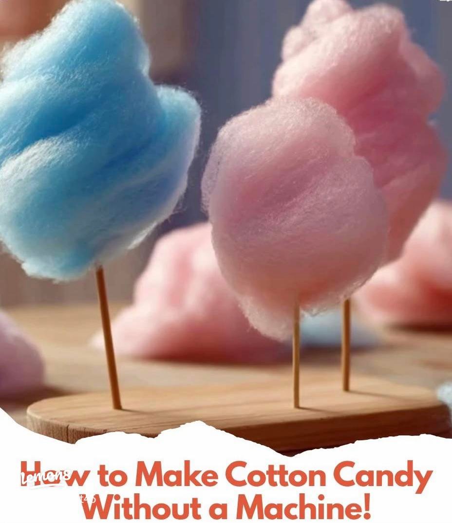 How to Make Cotton Candy at Home Easy