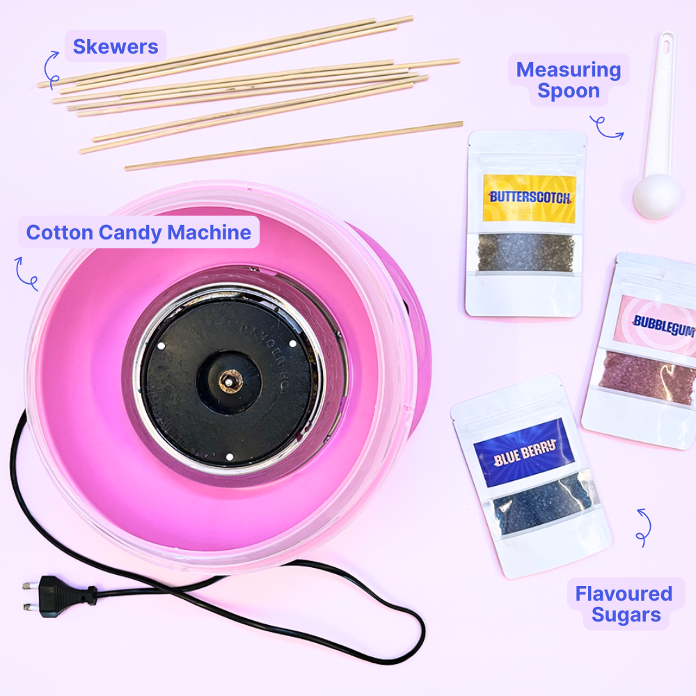 How to Make Cotton Candy at Home With Machine